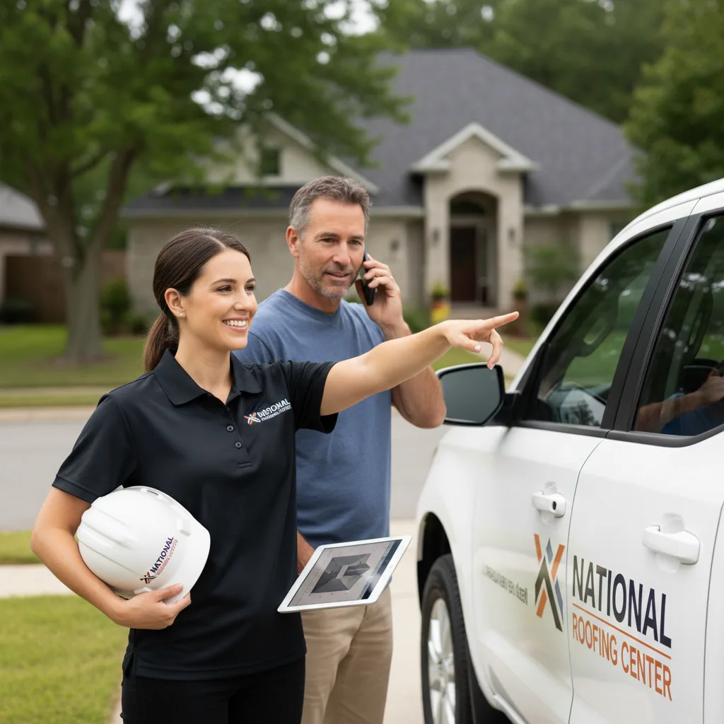 National Roofing Center customer support in Grandview